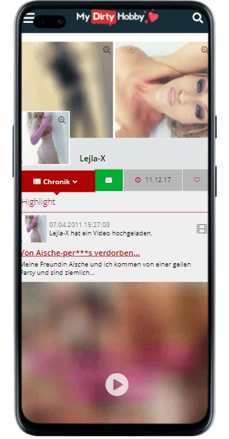 Lejla X bei MyDirtyHobby